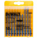 DeWALT DT2292-QZ Lame de scie sauteuse pour métal HSSÂ® 10 pieces